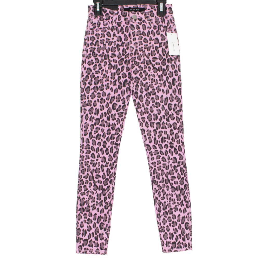 NWT J Brand Jeans Crop Skinny Jaguar Ultra Slimming Y2K Coquette Indie Pink 23